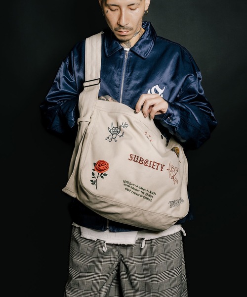 ショルダーバッグ Memorial newspaper bag メンズ レディース | Subciety | 11