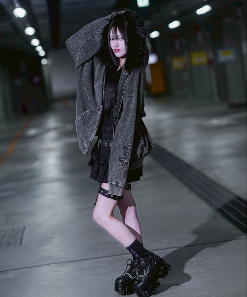 REFLEM（レフレム） パーカー 「REFLEM/レフレム」ファー付きクロス