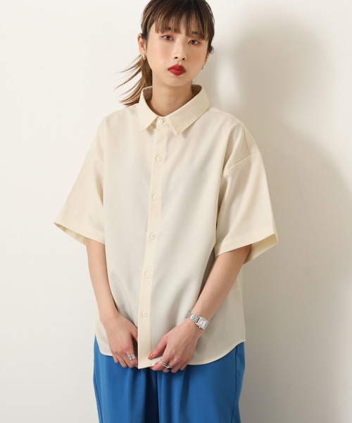 「ZIP FIVE」 半袖シャツ X-LARGE ブルー メンズ_画像4