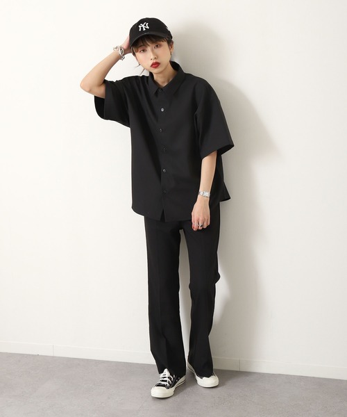 「ZIP FIVE」 半袖シャツ X-LARGE ブルー メンズ_画像7