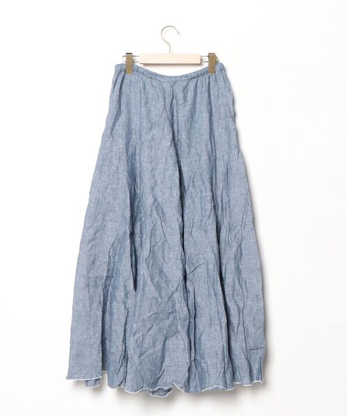 「Plage」 フレアスカート - ネイビー レディース_画像2