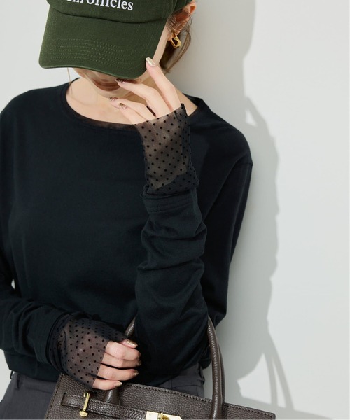 SLOBE IENA（スローブイエナ） tシャツ 「追加3」レイヤードフロッキー