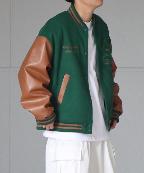 「ILL'S」 スタジャン M ブラック メンズ_画像5