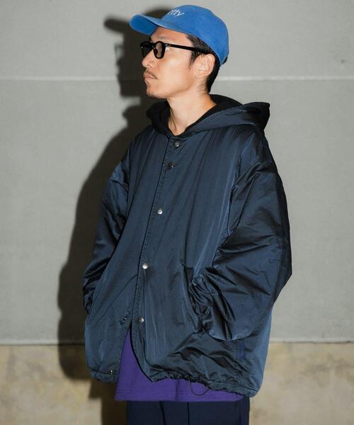 Wide Dad Nylon Coach Jacket サイズ1 Wide Dad Nylon Coach Jacket