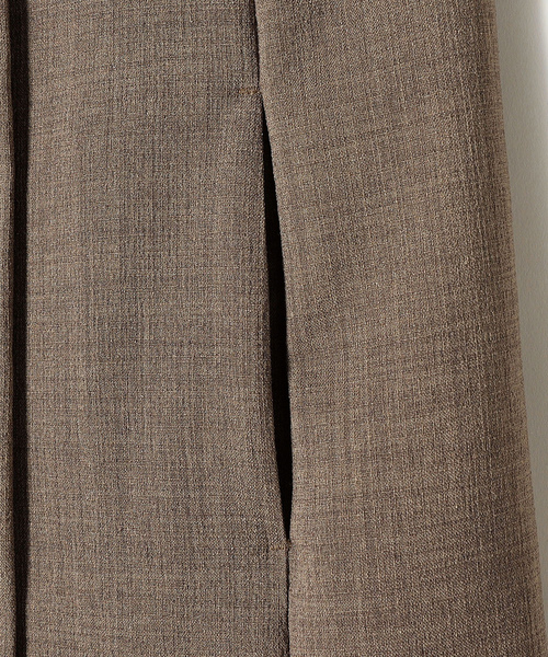 「SHIPS.me」 ノースリーブワンピース - ブラウン レディース_画像7