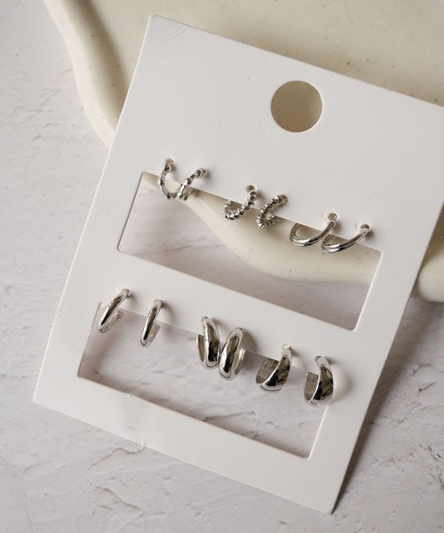 ピアスセット Port（ポート） ピアス 「 」 6個セット フープピアスセット