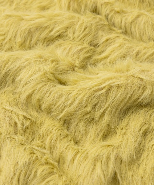 「MIEL CRISHUNANT」 ニットカーディガン FREE ライム レディース_画像8