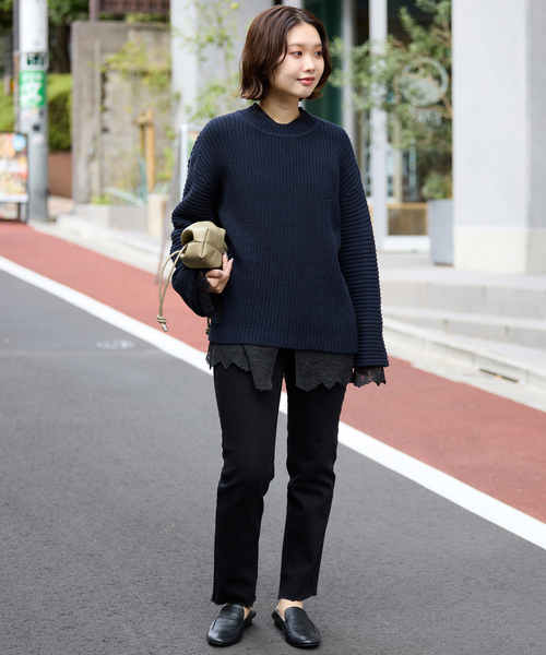 SLOBE IENA（スローブイエナ） ブラウス シャツ チュールレース