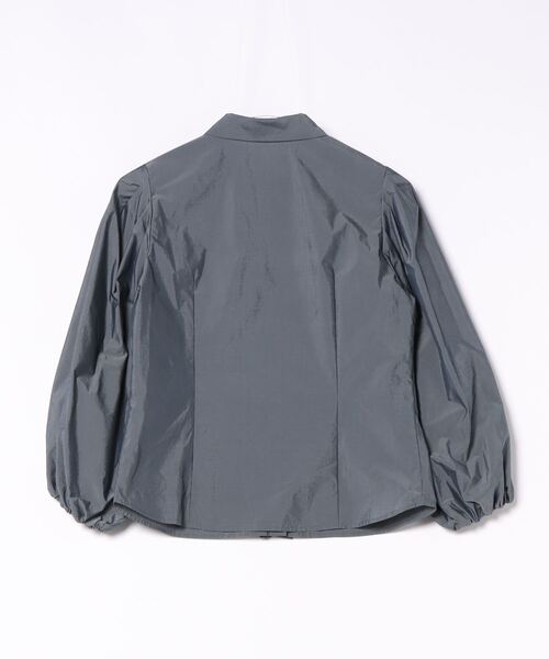 「Maglie le cassetto」 長袖ブラウス 9号 ネイビー レディース_画像2