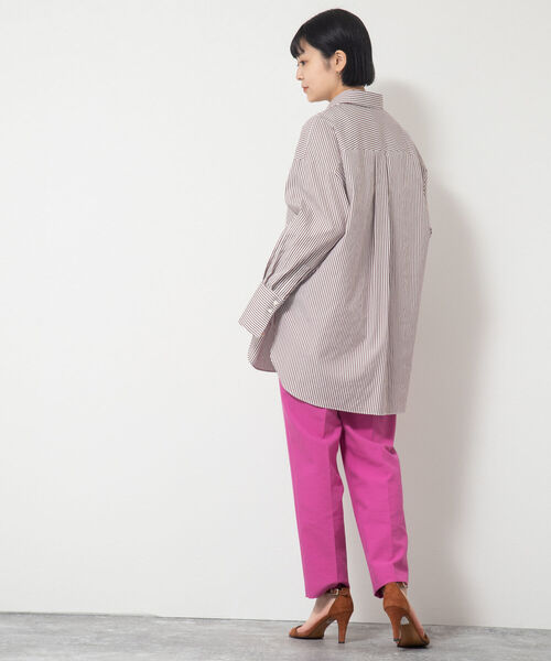 「NOLLEY'S Sophi」 長袖シャツ 38 ベージュ系その他3 レディース_画像3