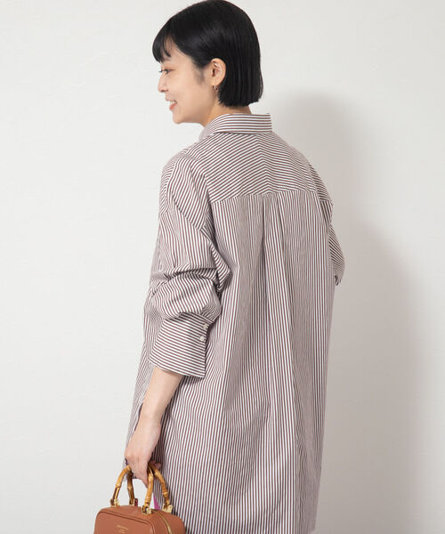 「NOLLEY'S Sophi」 長袖シャツ 38 ベージュ系その他3 レディース_画像6