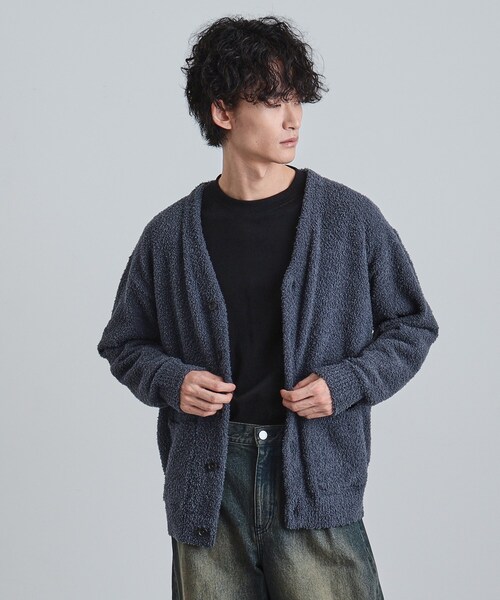 TAKEO KIKUCHI カーディガン 新品 tk.TAKEO KIKUCHI（ティーケータケオキクチ） カーディガン モール