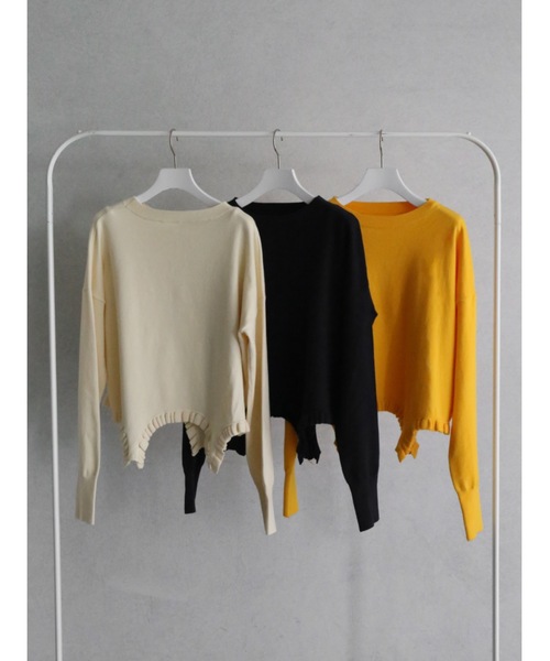 「Katrin TOKYO」 長袖ニット FREE アイボリー レディース_画像4