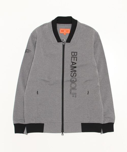 BEAMS GOLF（ビームス ゴルフ） ジャージブルゾン L グレー メンズ