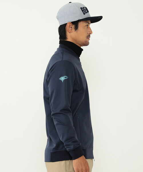 BEAMS GOLF（ビームス ゴルフ） ジャージブルゾン L グレー メンズ