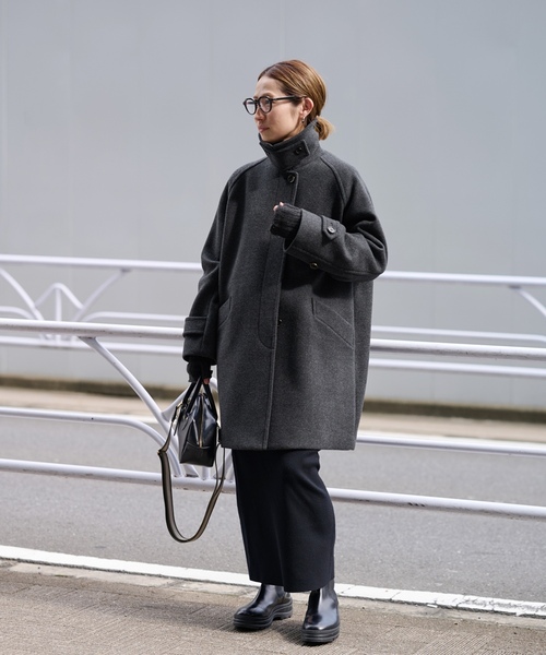 FRAMeWORK（フレームワーク） コート 36 グレー レディース : ZOZOTOWN