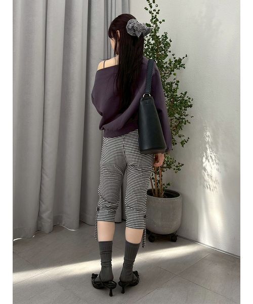 LILY BROWN（リリーブラウン） トレーナー スウェット ドレープ