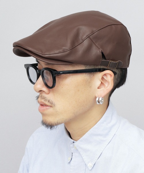 「Ruben」 ハンチング FREE ブラウン メンズ_画像3