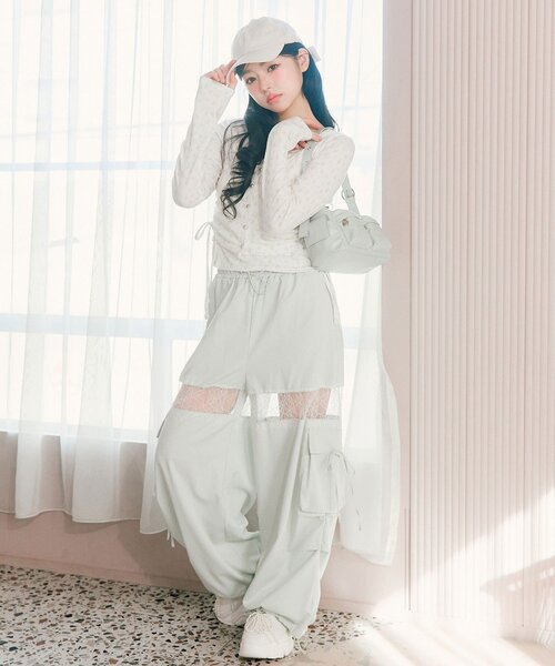 OLIVE des OLIVE(オリーブデオリーブ) tシャツ カーデ OLIVE des OLIVE(オリーブデオリーブ) tシャツ カーデ