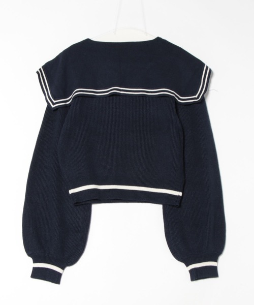 「Ambre Neige」 長袖ニット FREE アイボリー レディース_画像3