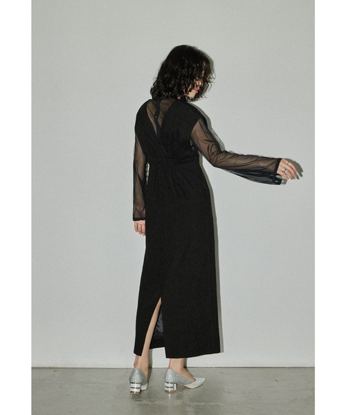 「niana」 コンビワンピース S ブラック レディース_画像7