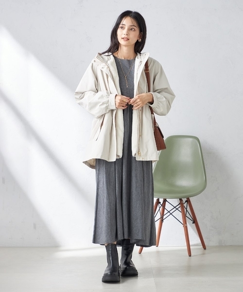 「a.v.v」 マウンテンパーカー 36 アイボリー レディース_画像5