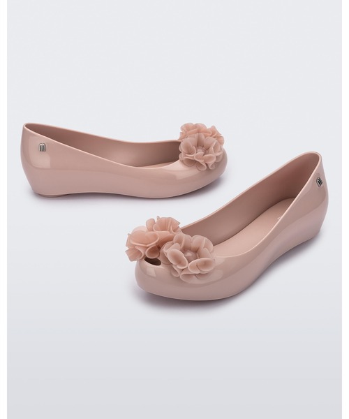 「melissa」 フラットパンプス 39 ピンク レディース_画像3