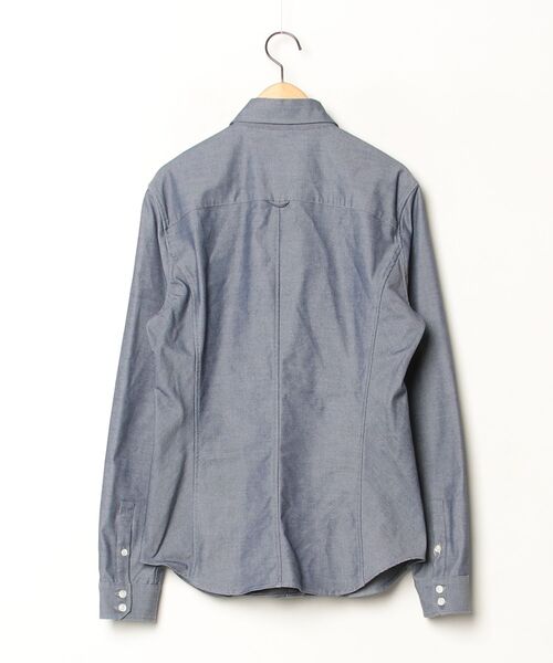 wjk 長袖シャツ MEDIUM ブルー メンズ : ZOZOTOWN Yahoo!店 - 通販