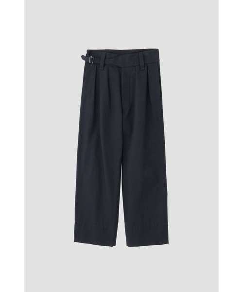 「MHL.」 パンツ SMALL ネイビー メンズの画像