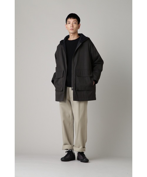 「MHL.」 パンツ SMALL ネイビー メンズの画像