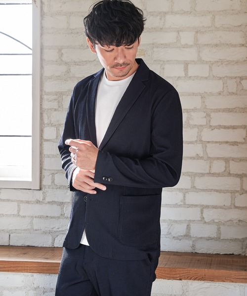 IKKA LOUNGE ジャケット テーラードジャケット 「セットアップ対応