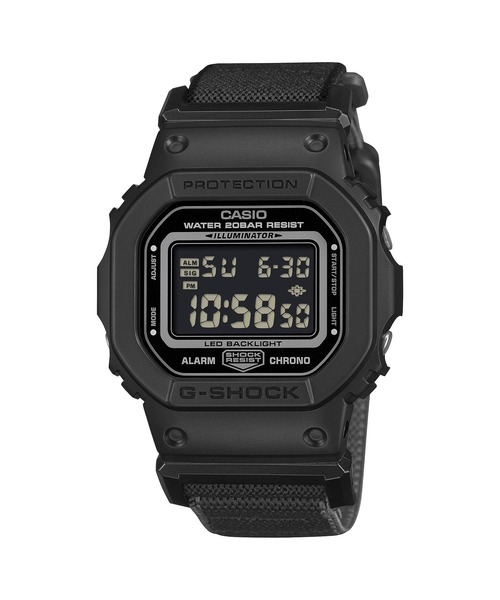 G-SHOCK gショック 腕時計 NEW CLOTH BANDシリーズ / DW-5600MNC-1JF