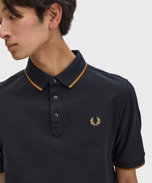 FRED PERRY（フレッドペリー） ポロシャツ 半袖 Collar Stand Polo