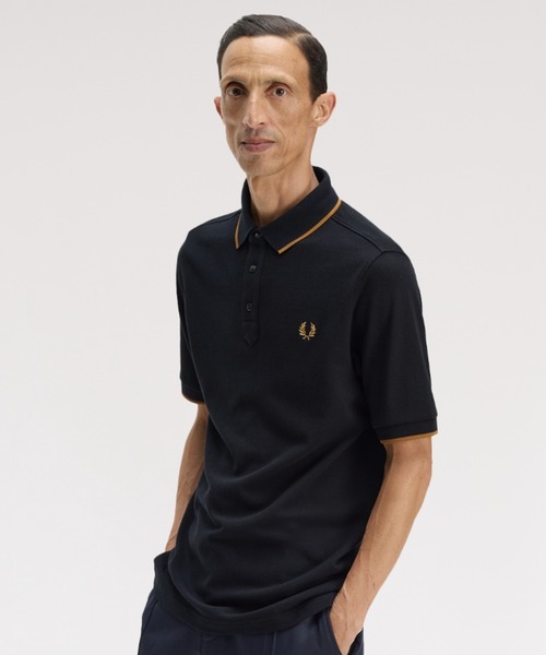 FRED PERRY（フレッドペリー） ポロシャツ 半袖 Collar Stand Polo