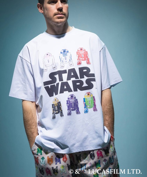 STAR WARS マンダロリアン ビッグシルエットTシャツ L 劇場購入 tシャツ 「STAR WARS/スター・ウォーズ」Tシャツ 半袖 メンズ 大きい