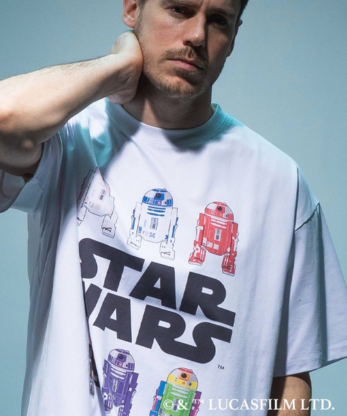 マンダロリアン&グローグー　ビッグシルエットTシャツ Lサイズ　劇場・ストア限定 tシャツ 「STAR WARS/スター・ウォーズ」Tシャツ 半袖 メンズ 大きい