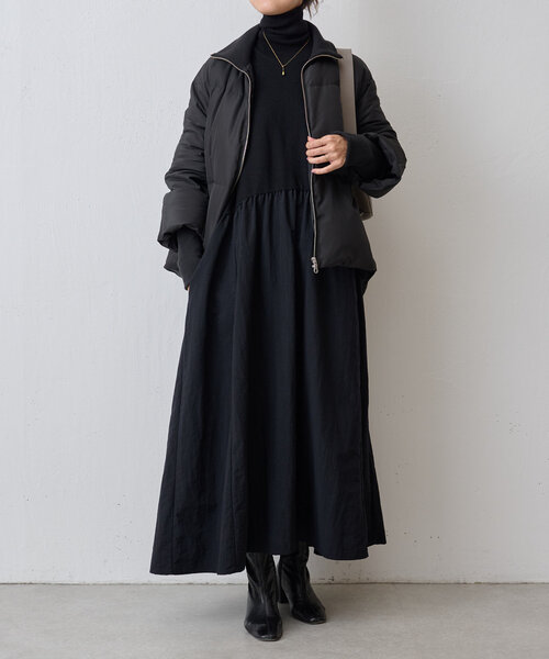 BEARDSLEY（ビアズリー） ドッキングワンピース 1 ブラック レディース