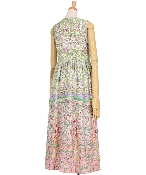 tsumori chisato SLEEP ルームウェア 部屋着 ワンピース パッド入り