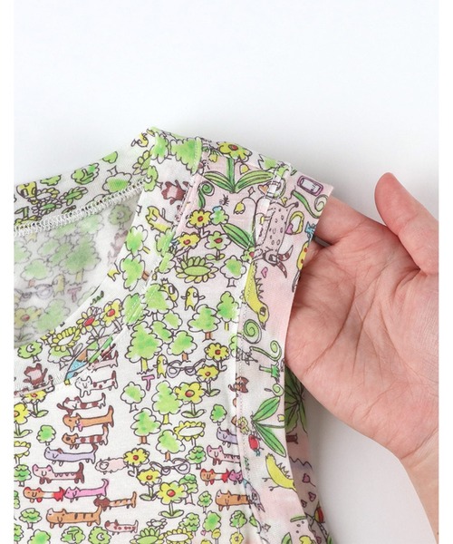 tsumori chisato SLEEP ルームウェア 部屋着 ワンピース パッド入り