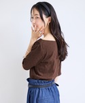 tシャツ 半袖 「夏トク価格」ドット&無地テレ...の詳細画像4