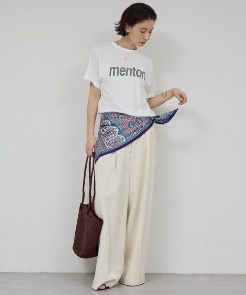 tシャツ MENTON Tシャツ レディースの画像