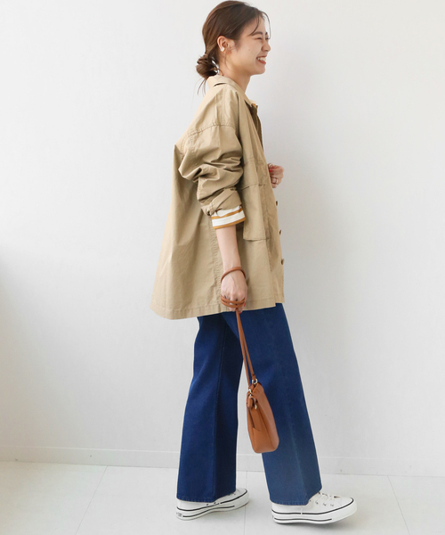 「JOURNAL STANDARD relume」 長袖シャツ FREE グリーン レディース_画像7