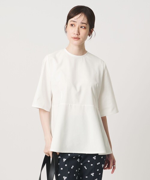 UNITED ARROWS（ユナイテッドアローズ） tシャツ 5分袖 ペプラム T