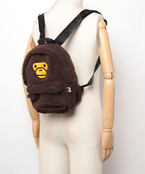 A BATHING APE（アベイシングエイプ） リュック FREE ブラウン メンズ