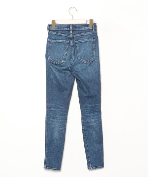 「AGOLDE」 スキニーデニムパンツ 23 ネイビー レディース_画像2