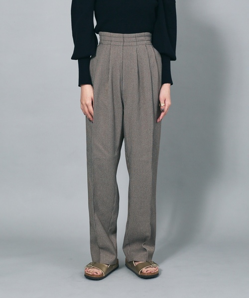「NOMINE」 スラックス S ベージュ レディース_画像3
