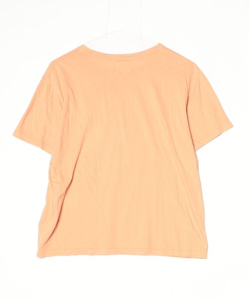 「RIDING HIGH」 半袖Tシャツ - オレンジ レディース_画像2