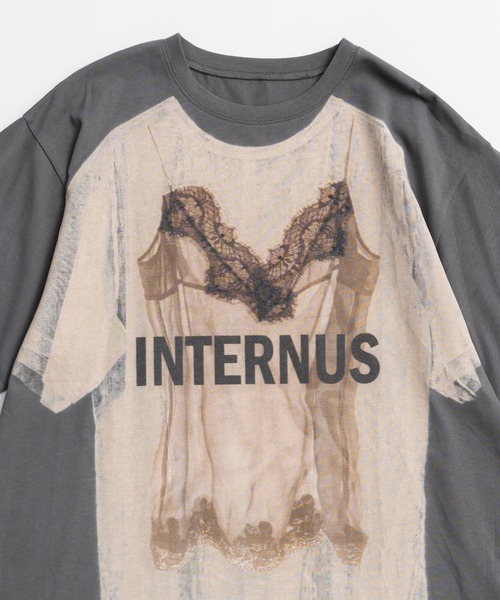 tシャツ 「2026Summer PRE-ORDER」Lingerie Trompe l'oeil T-Shirt/ランジェリートロンプルイユTシャツの画像