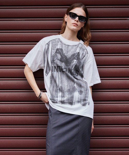 tシャツ 「2026Summer PRE-ORDER」Lingerie Trompe l'oeil T-Shirt/ランジェリートロンプルイユTシャツの画像