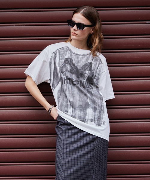 tシャツ 「2026Summer PRE-ORDER」Lingerie Trompe l'oeil T-Shirt/ランジェリートロンプルイユTシャツの画像